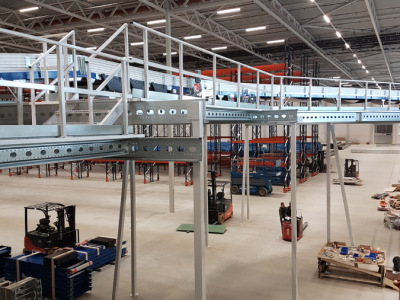 Tvåvånings lager - mezzanine i Norge 14